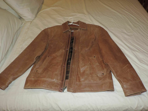Columbia Vintage Men's Leather Jacket