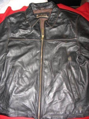 COLUMBIA SPORTSWEAR COMPANY, MEN'S LEATHER JACKET