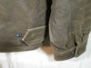 Columbia SOFT BROWN Leather Jacket Motorcycle Bomber Lining