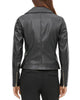 Calvin Klein Women's Black  Leather Jacket