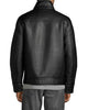Calvin Klein Faux Shearling-Lined Faux Leather Jacket