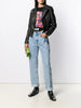 CALVIN KLEIN zipped biker jacket