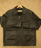 COLUMBIA Brown Warm Fleece Lined LEATHER JACKET