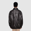 GUCCI Oversize leather jacket