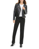 Calvin Klein Women's Black  Leather Jacket