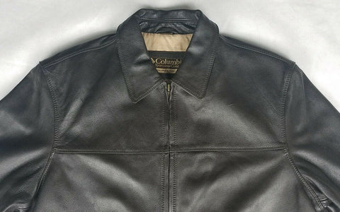 Columbia Sportswear Company Men's Brown Leather Jacket