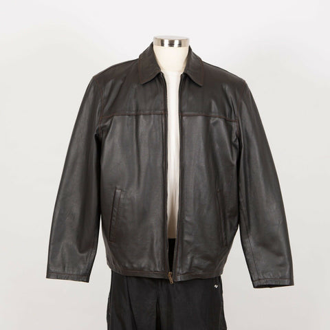 COLUMBIA Men’s Pebble Grain Leather Jacket