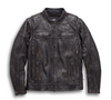 Harley Davidson Men's Dauntless Convertible Leather Jacket Free Shipping