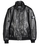 STONE ISLAND MEN'S LEATHER JACKET