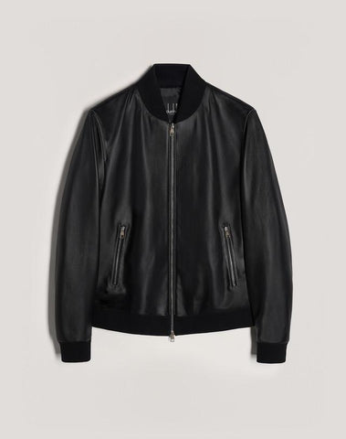 DUNHILL LEATHER BOMBER JACKETS
