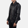 Cafe Racer Armstrong Black Leather Biker Jacket