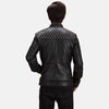 Cafe Racer Shapron Studded Leather Biker Jacket