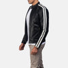 Cafe Racer Hank Black Leather Biker Jacket