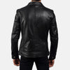 Cafe Racer Legacy Black Leather Biker Jacket