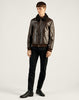 DUNHILL SHEARLING AVIATOR JACKET