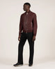 DUNHILL LEATHER BOMBER JACKET