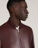DUNHILL LEATHER BOMBER JACKET
