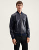 DUNHILL LEATHER BOMBER JACKET