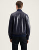 DUNHILL LEATHER BOMBER JACKET