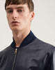 DUNHILL LEATHER BOMBER JACKET