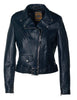 Schott Nyc Women's Cropped Perfecto® in Lambskin Leather Jacket