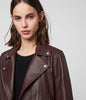 DALBY LEATHER BIKER JACKET