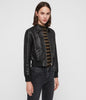 PASCAO LEATHER BOMBER VINTAGE JACKET
