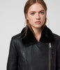 MAIZIE 2-IN-1 LEATHER BIKER LEATHER JACKET